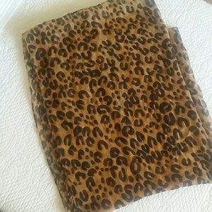 Leopard Print Infinity Scarf